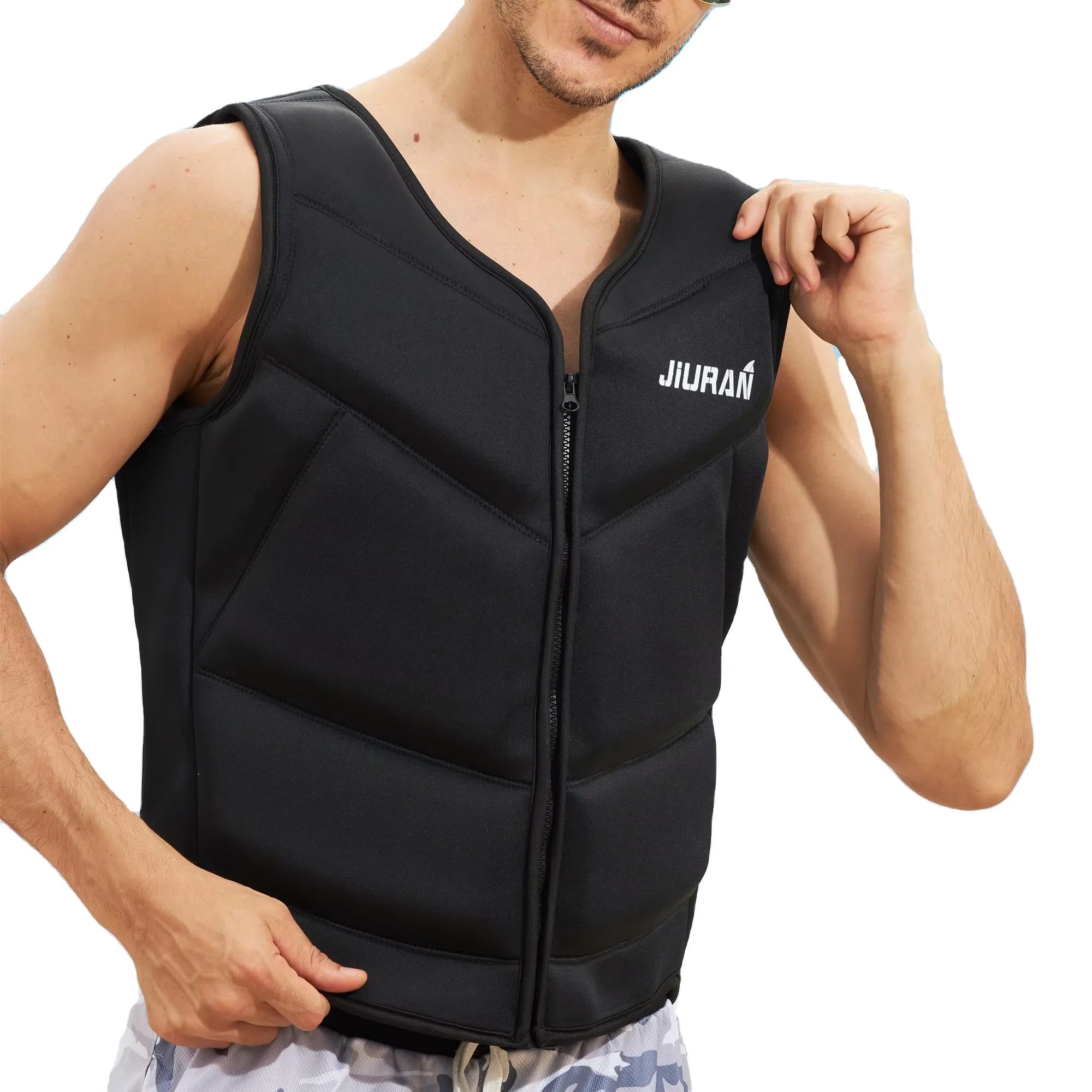 JIURAN Swimming Training Surfing Paddle Board Life Jacket Neoprene for Water Sports Buoyancy Vest Chaleco Salvavidas