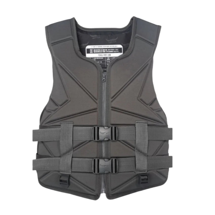 JIURAN Adult Life Jacket Vest Neoprene 25-85KG Buoyancy EPE Foam for Surfing Swimming Water Sports