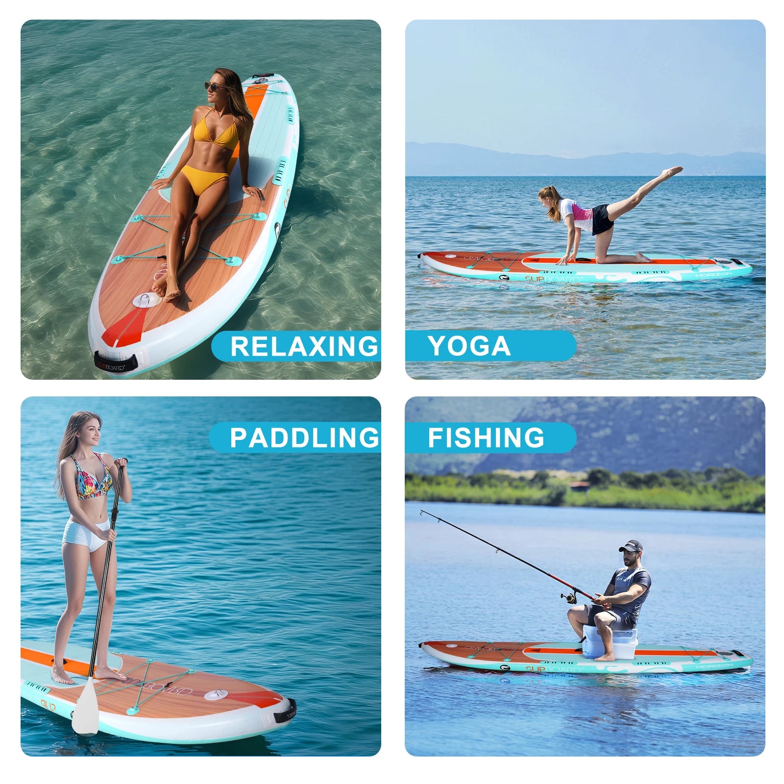 Paddle Gonflable Haute Performance AquaVibe™
