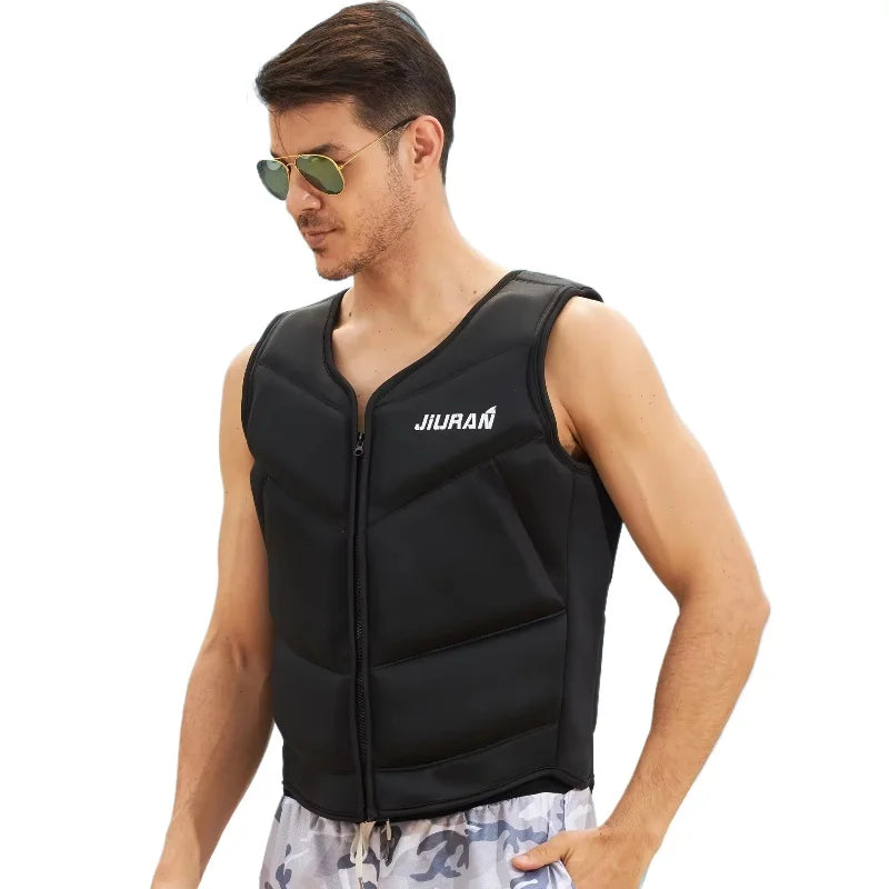 JIURAN Swimming Training Surfing Paddle Board Life Jacket Neoprene for Water Sports Buoyancy Vest Chaleco Salvavidas