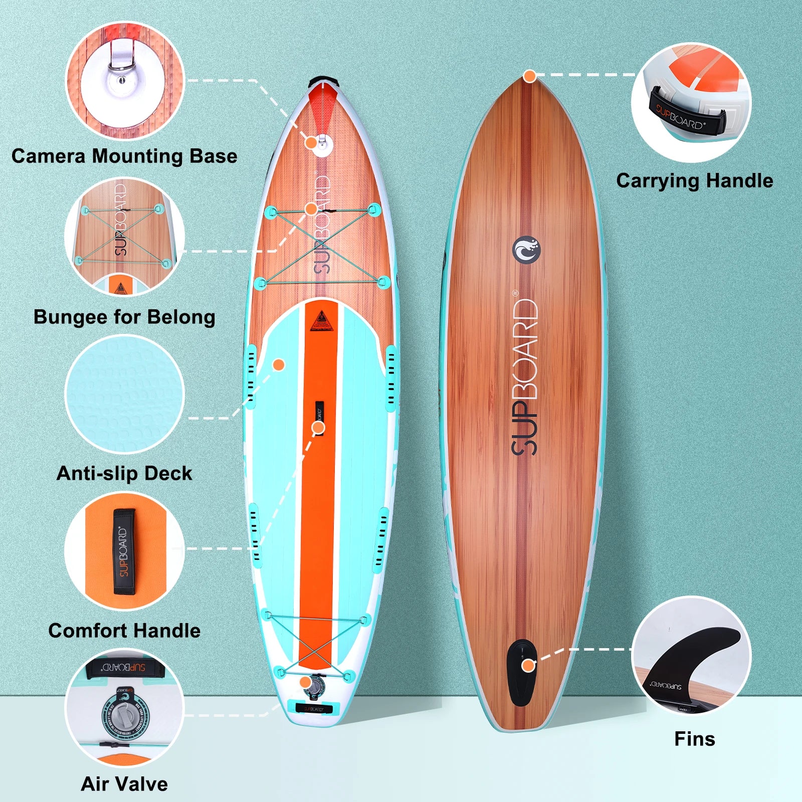 Paddle Gonflable Haute Performance AquaVibe™