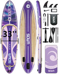 Paddle Gonflable AquaVibe™ Purple Edition – Ultra Stable