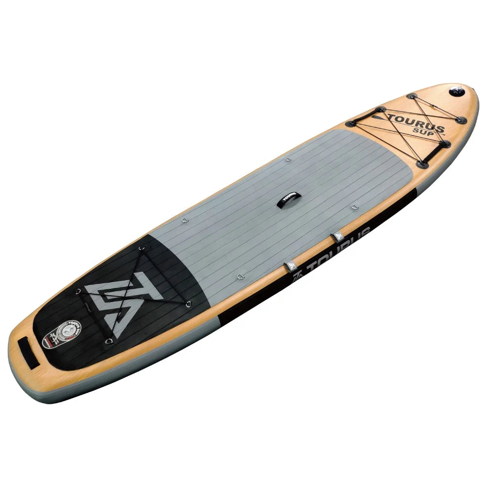 AquaVibe™ Taurus Wood – Paddle Gonflable Premium Style Bois 11’