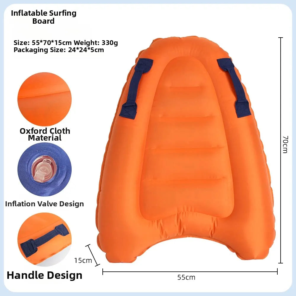 AquaVibe™ MiniSurf – Planche Gonflable Enfant pour Plage & Piscine 🌊☀️