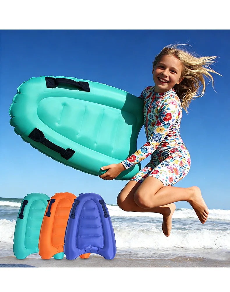 AquaVibe™ MiniSurf – Planche Gonflable Enfant pour Plage & Piscine 🌊☀️