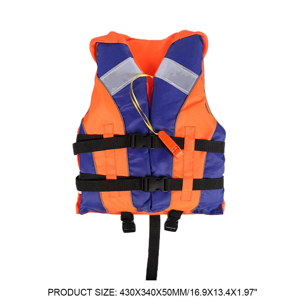 Kids Life Vest Toddlers Swim Jacket Wear-resistant Children Life Swimsuit  with Whistle Swimming Aid Buoyancy Floatation Jackets